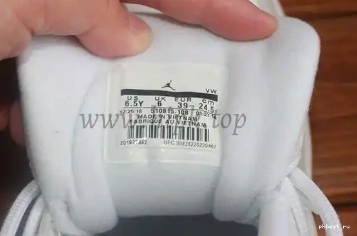 Jordan Authentic GS Air “Barons” 12 0615